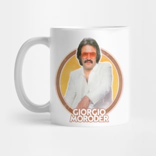 Giorgio Moroder / Retro Style Fan Art Design Mug